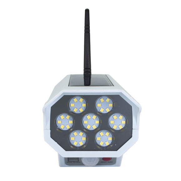 Arbotante 40w Solar Tipo Camara Blanca Wanergy