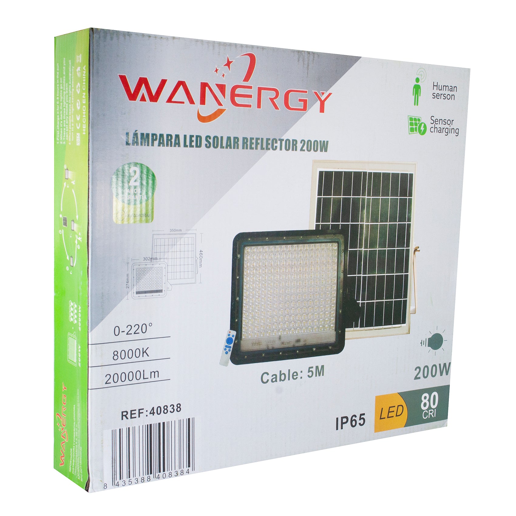 Reflector 200w Solar Led