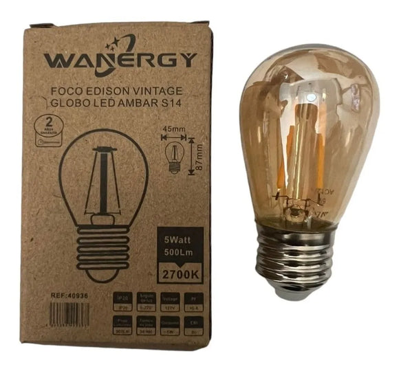 Foco 5w Vintage  S14