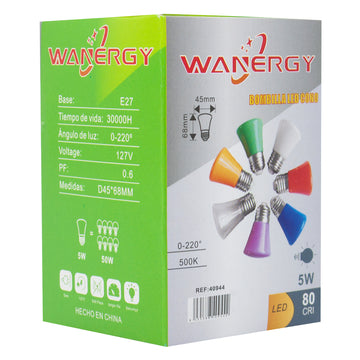 Foco 5w Blanco Calido - 0