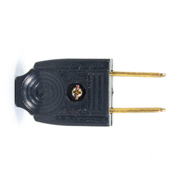 Clavija Baquelita Negra