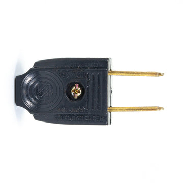 Clavija Baquelita Negra