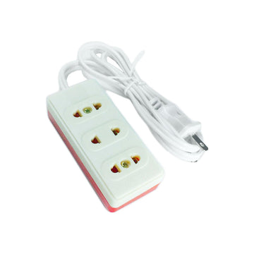 Multicontacto 3 Entradas 1 m