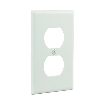 Placa Duplex Blanca Leviton
