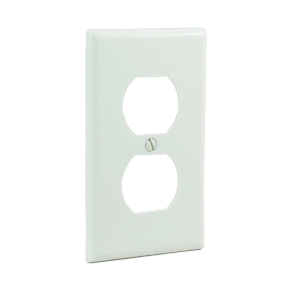 Placa Duplex Blanca Leviton