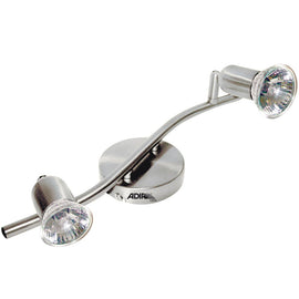 Luminario tipo Riel 2 Focos Semicurvo