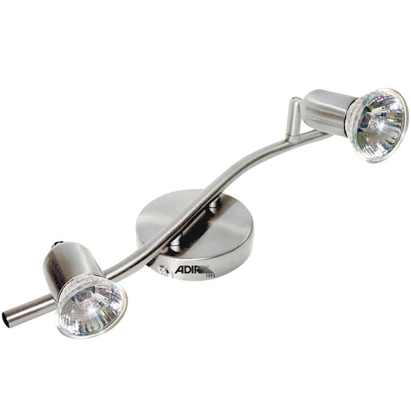 Luminario tipo Riel 2 Focos Semicurvo