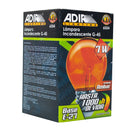 Foco 7w Bola Naranja-1