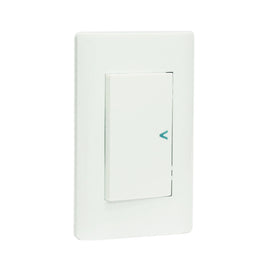 Placa Apagador Sencillo Blanco