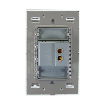 Placa 1 Apagador Sencillo Blanco Colors - 0