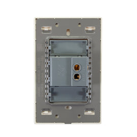 Placa 1 Apagador Sencillo Hueso Colors - 0