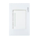 Placa 1 Apagador Escalera Blanco Colors-1