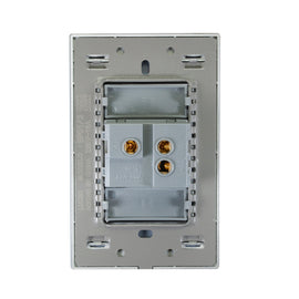 Placa 1 Apagador Escalera Negro Colors - 0