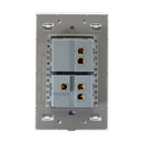 Placa Apagador Sencillo Apagador Escalera Cristal Blanco Blanco-2