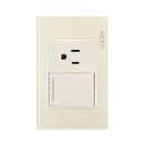 Placa 1 Apagador 1 Contacto Hueso Colors-1