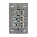 Placa 3 Contactos Blanco Colors-2