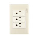 Placa 3 Contactos Hueso Colors-1