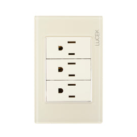 Placa 3 Contactos Hueso Colors