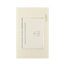 Placa Botón Timbre Hueso Colors-1