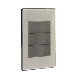 Placa Ciega Metálica Anonizada