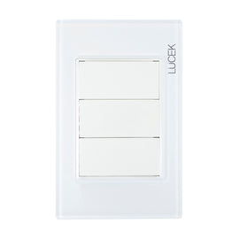 Placa Ciega Blanco Colors