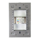 Placa Conexión Módem-Internet Espejo Negro-2