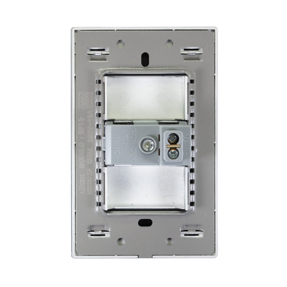 Placa Timbre Zumbador Negro Colors