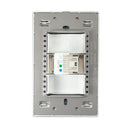 Placa Toma Telefónica Negro Colors-2