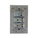 Placa 1 Apagador Sencillo 2 Contactos  Hueso Colors-2