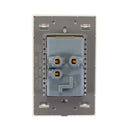 Placa 2 Contactos 2 USB HuesoColors-2