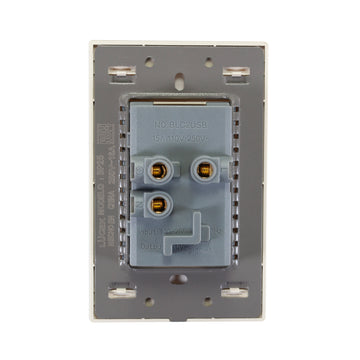 Placa 2 Contactos 2 USB HuesoColors - 0