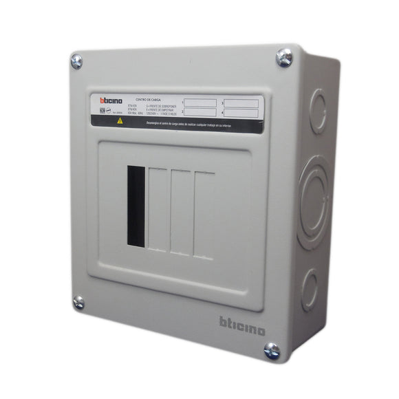 Centro de Carga 4p Sobreponer Bticinio