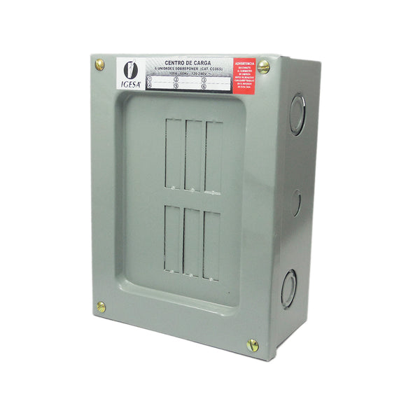 Centro de Carga 6p Sobreponer I