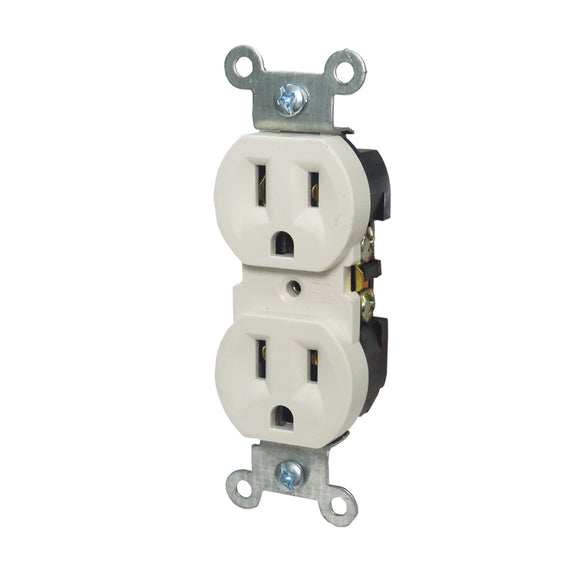 Contacto Duplex Oculto Blanco