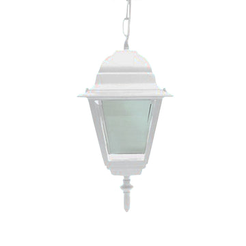 Farol Colgante Rustico Blanco