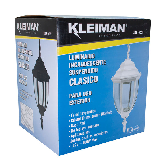 Farol Colgante España Blanco