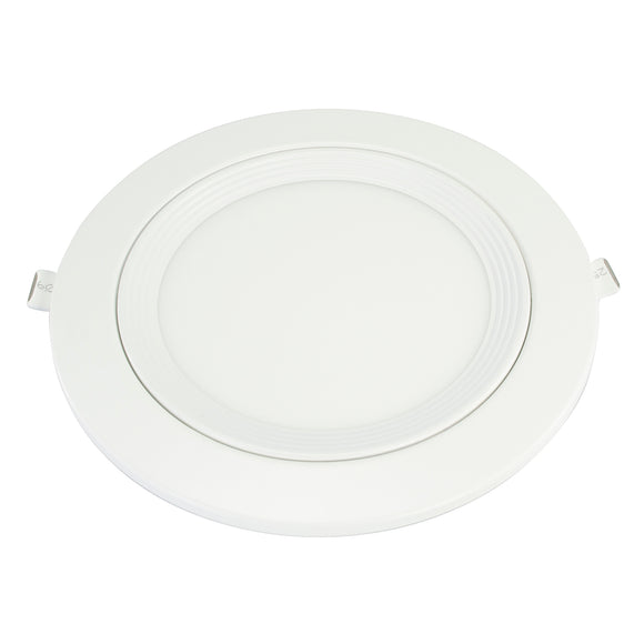 Empotrado 12w Redondo Led Bco Frio