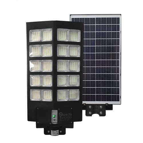 Lampara 300w Suburbana Solar  Doble