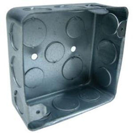 Caja Cuadrada 1" Galvanizada Eco