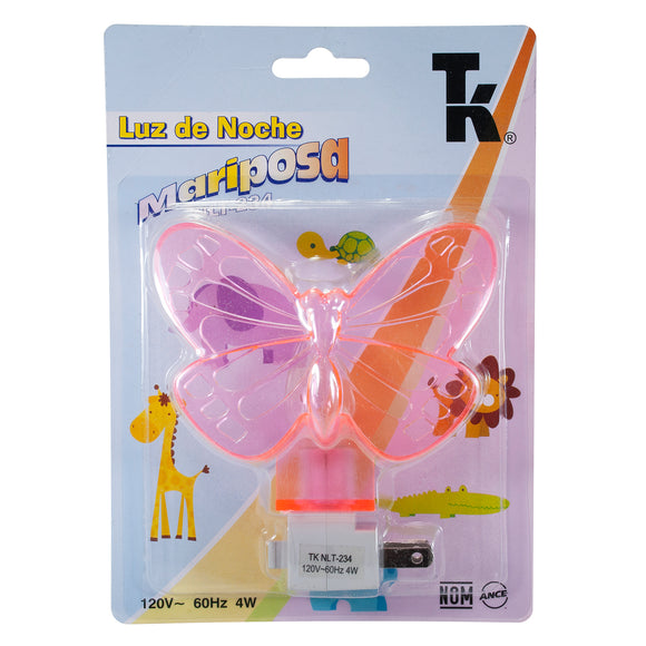 Lampará Mariposa  Luz de Noche