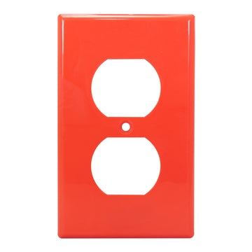 Placa Duplex Naranja