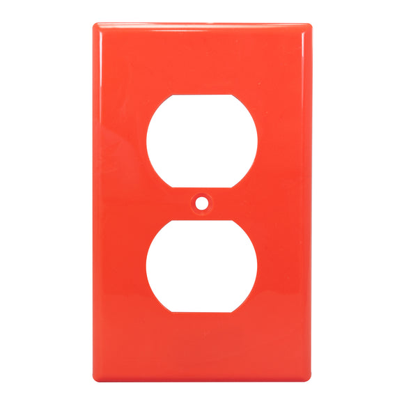 Placa Duplex Naranja