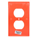 Placa Duplex Naranja-2