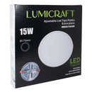 EMPOTRADO 15W AJUSTABLE LUZ BLANCA LUMICRAFT-3