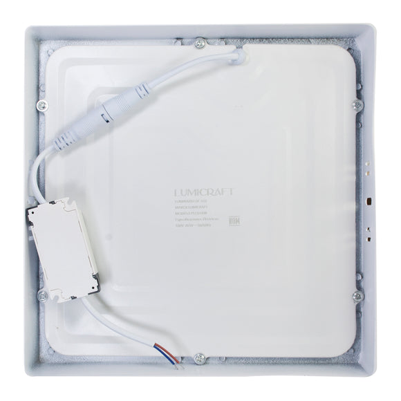 Luminario 18w Cuadrado Sobreponer