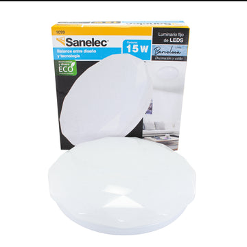 PLAFON 15W BARCELONA SANELEC