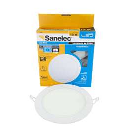 Empotrado 12w Redondo Frío