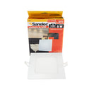 Empotrado 6w Cuadrado Calido-1