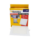 Empotrado 12w Cuadrado Calido-1