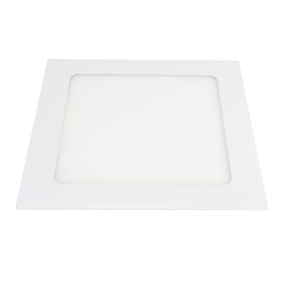 Empotrado 12w Cuadrado  Luz blanca Sanelec